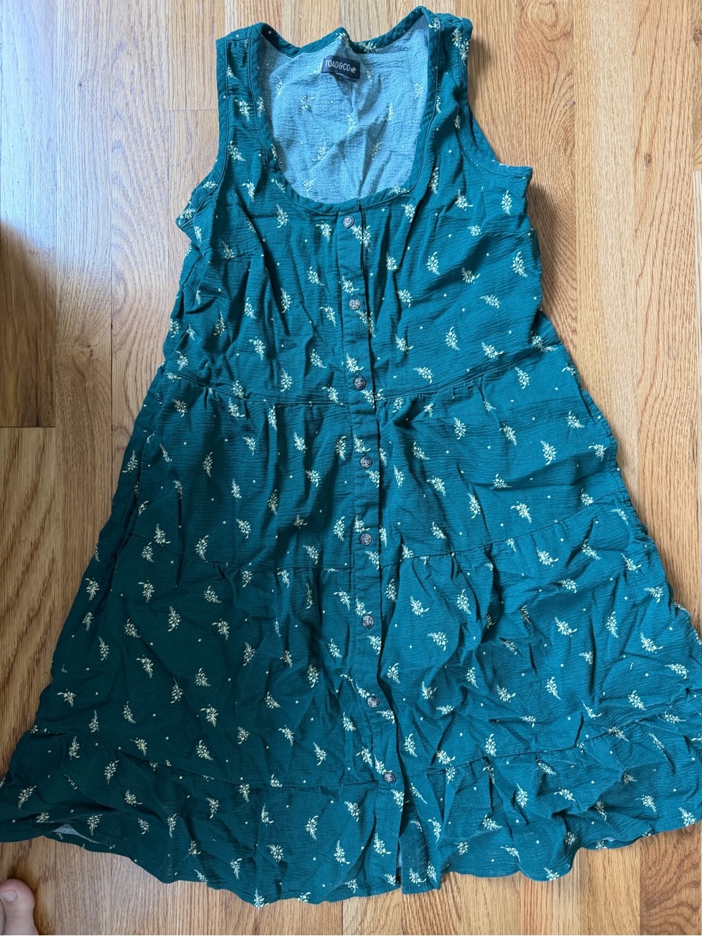 Toad & company evergreen dress. Xs